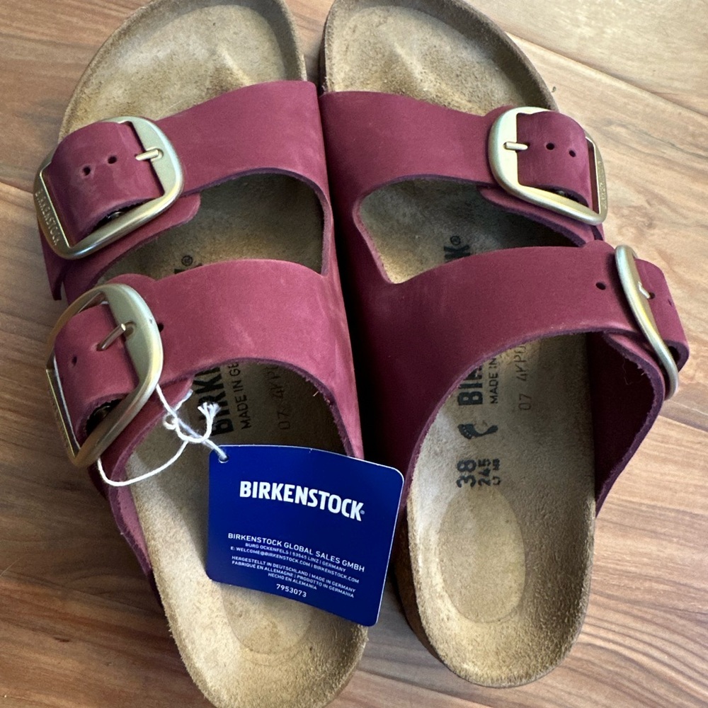 Birkenstock Arizona Big Buckle Berry Crush Sandals